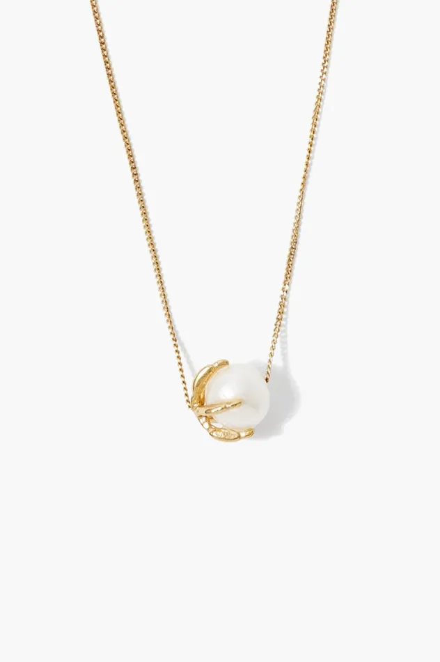 Chan Luu Lark Necklace White Pearl Women Necklaces