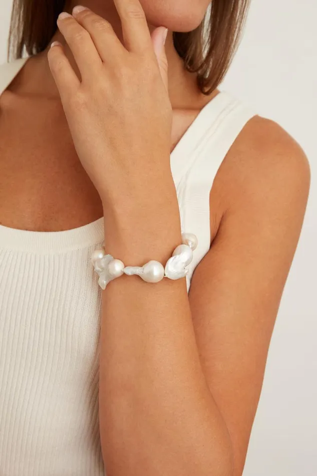 Chan Luu Le Baroque Pearl Bracelet Women Bracelets
