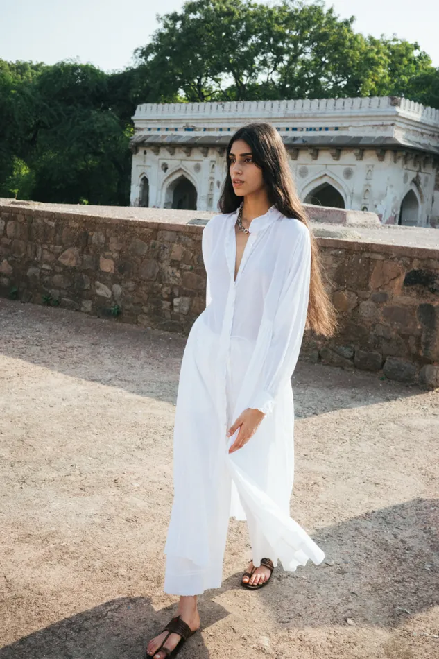 Chan Luu Lorelei Dress White Women Dresses
