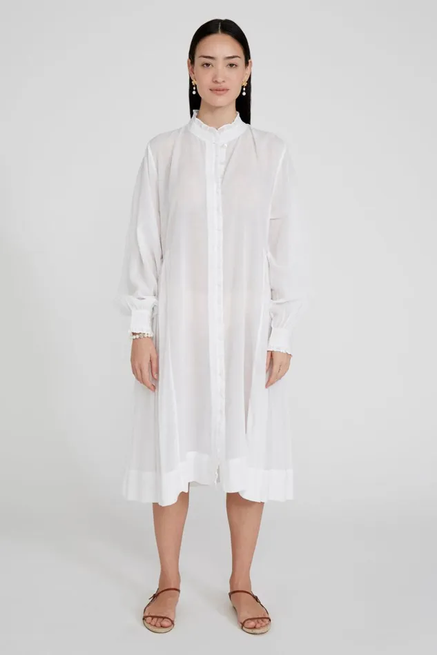 Chan Luu Lorelei Dress White Women Dresses