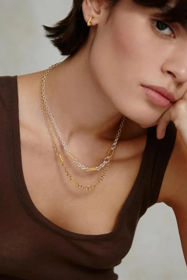 Chan Luu Luca Necklace Yellow Gold Women Necklaces