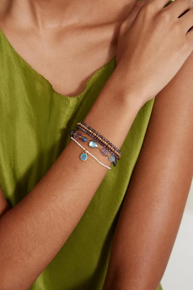 Chan Luu Maeve Bracelet Blue Mix Women Bracelets