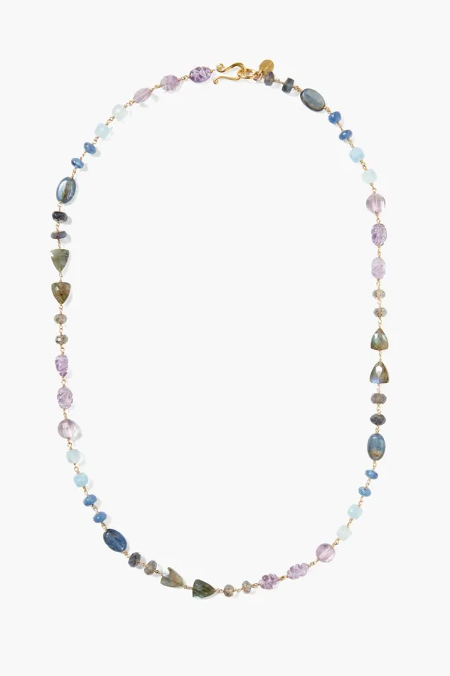Chan Luu Maeve Necklace Blue Mix Women Necklaces