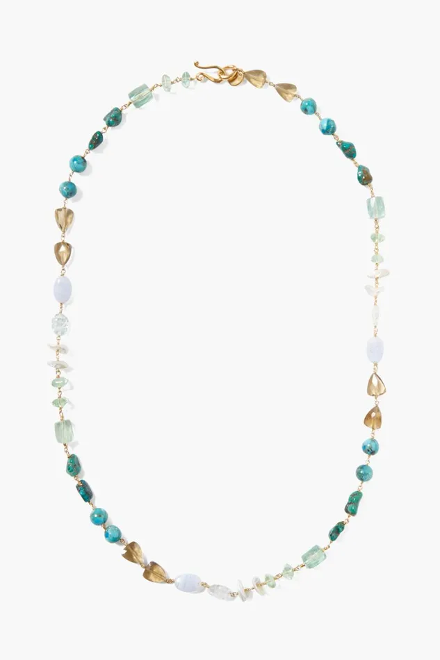 Chan Luu Maeve Necklace Turquoise Mix Women Necklaces