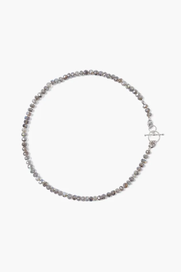 Chan Luu Mano Toggle Necklace Labradorite Women Necklaces