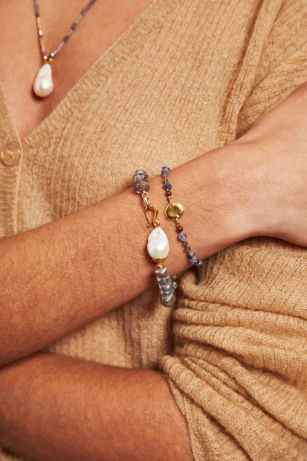 Chan Luu Marina Bracelet Labradorite Women Bracelets