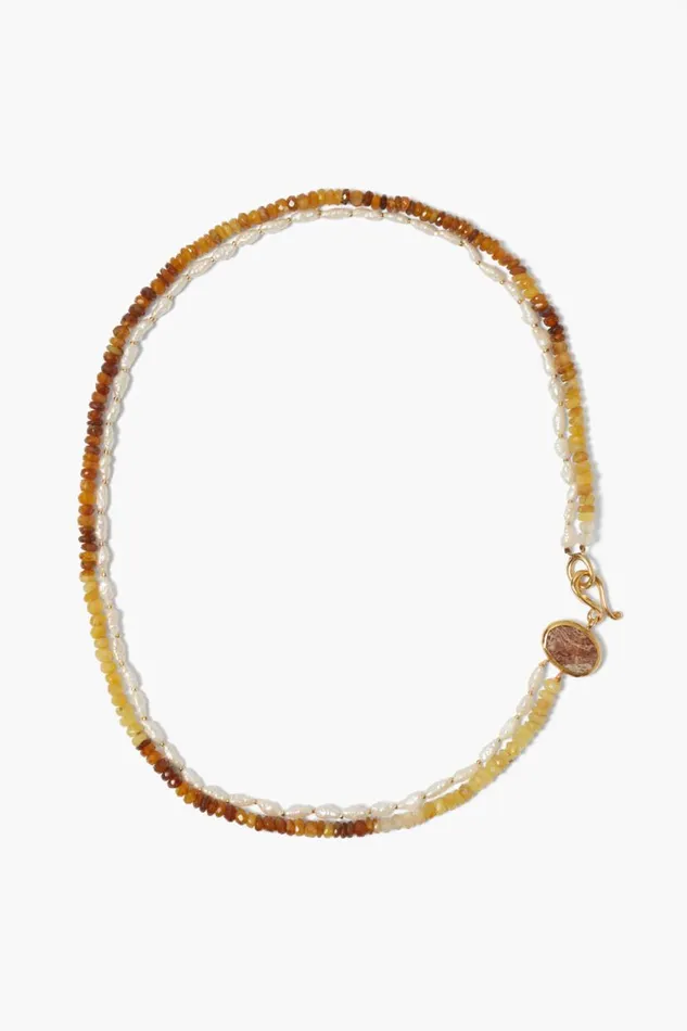 Chan Luu Marseille Necklace Carnelian Women Necklaces