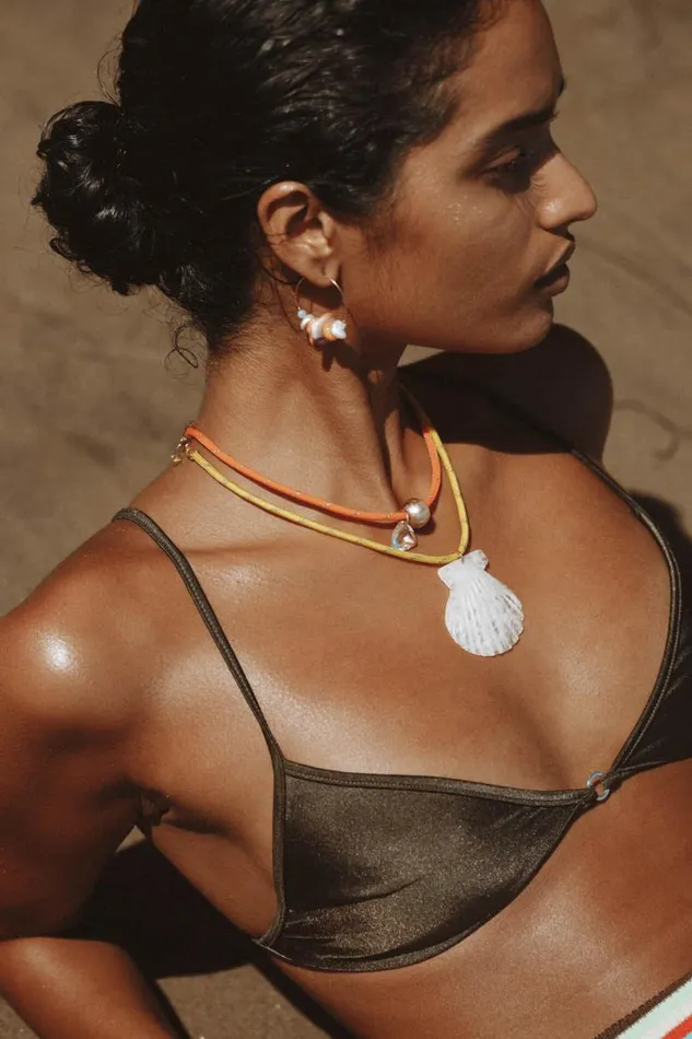 Chan Luu Na Pali Necklace Orange Women Necklaces