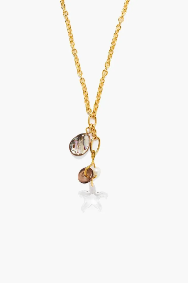 Chan Luu Nova Necklace Abalone Mix Women Necklaces