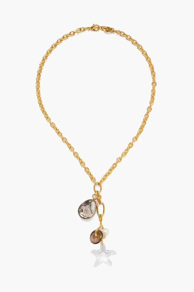 Chan Luu Nova Necklace Abalone Mix Women Necklaces
