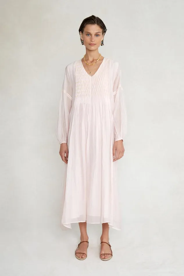 Chan Luu Pamela Dress Rose Water Women Dresses