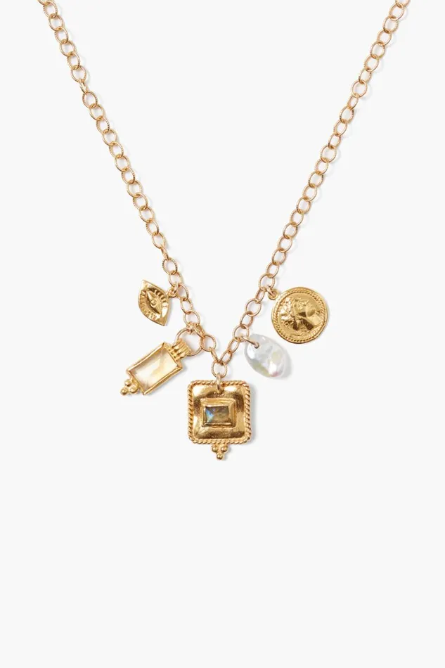 Chan Luu Pilar Necklace Gold Mix Women Necklaces