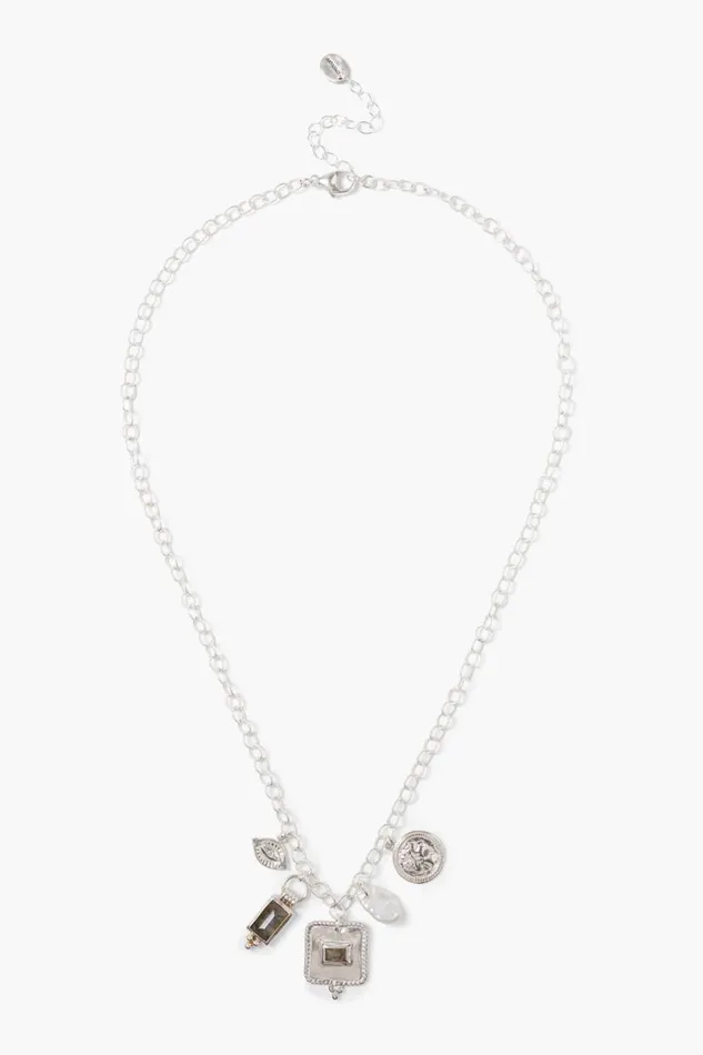 Chan Luu Pilar Necklace Silver Mix Women Necklaces