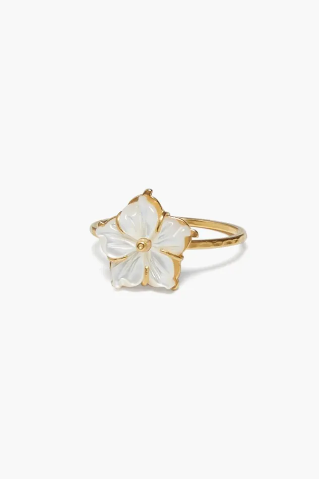 Chan Luu Plumeria Ring White MOP Women Rings
