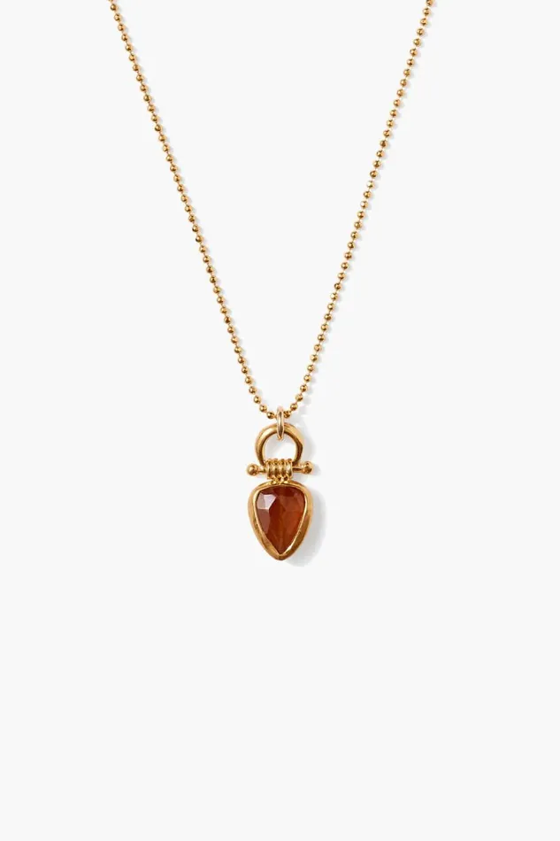 Chan Luu Rahel Necklace Hessonite Women Necklaces