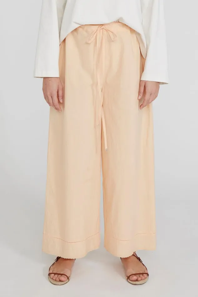 Chan Luu Ramona Poplin Pant Apricot Ice Women Bottoms