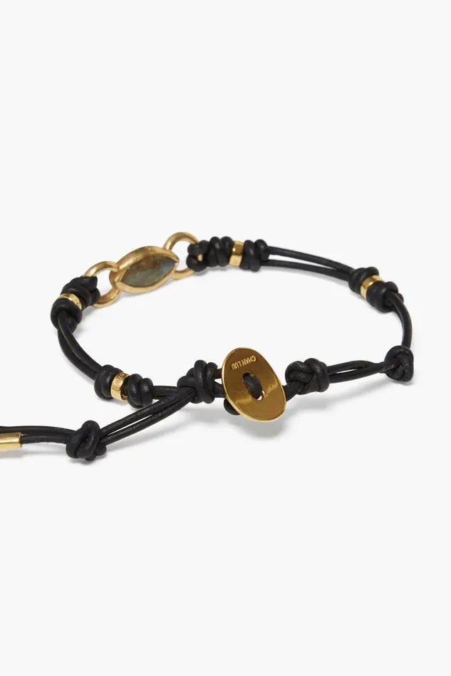 Chan Luu Reina Single Wrap Bracelet Labradorite Women Bracelets