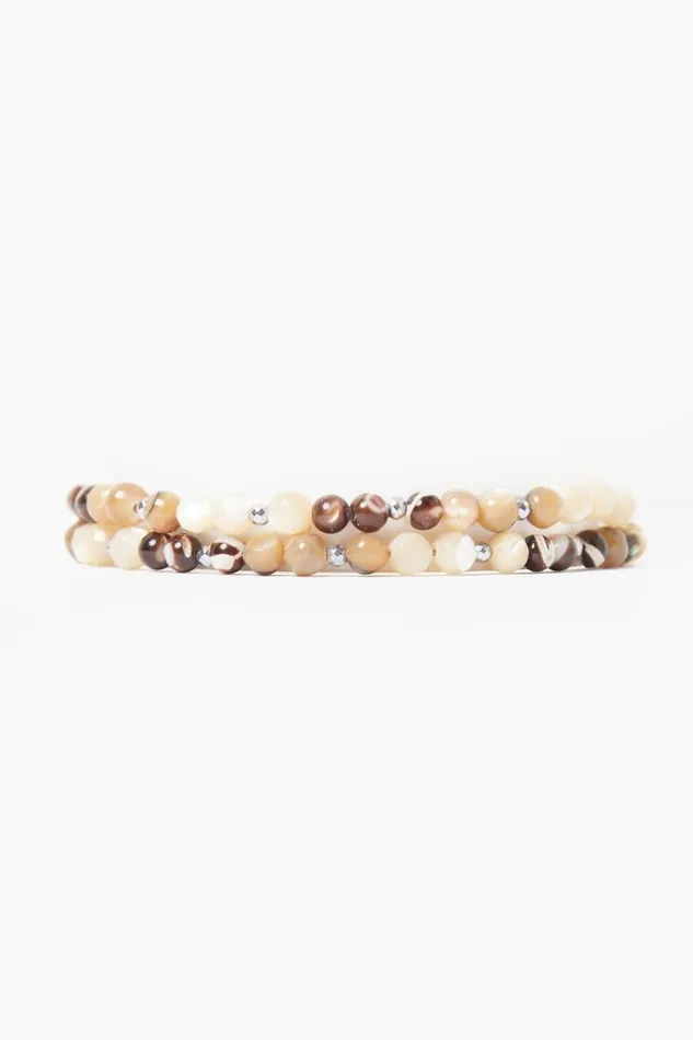 Chan Luu Rio Naked Wrap Bracelet Natural Mix Women Bracelets