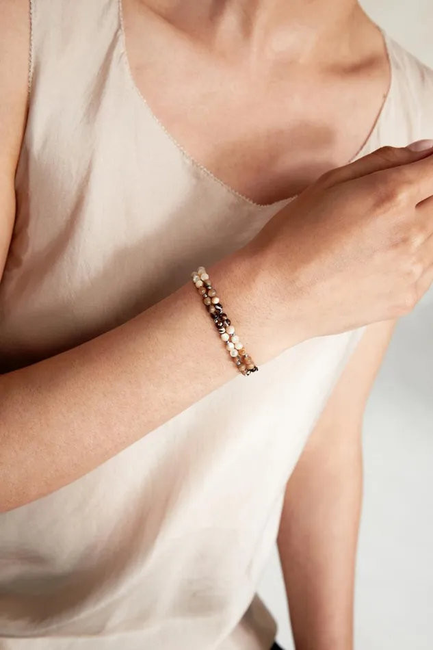 Chan Luu Rio Naked Wrap Bracelet Natural Mix Women Bracelets