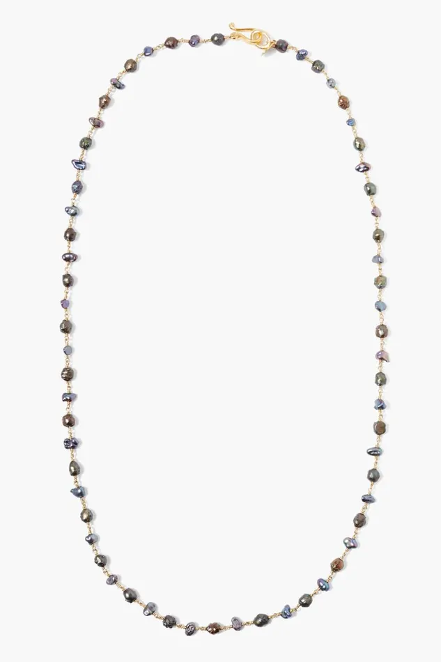 Chan Luu Santa Fe Necklace Peacock Pearl Women Necklaces