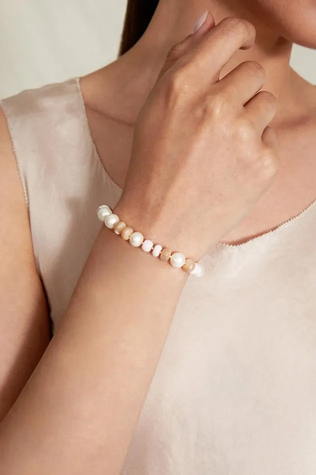 Chan Luu Somerset Bracelet Pink Opal Mix Women Bracelets