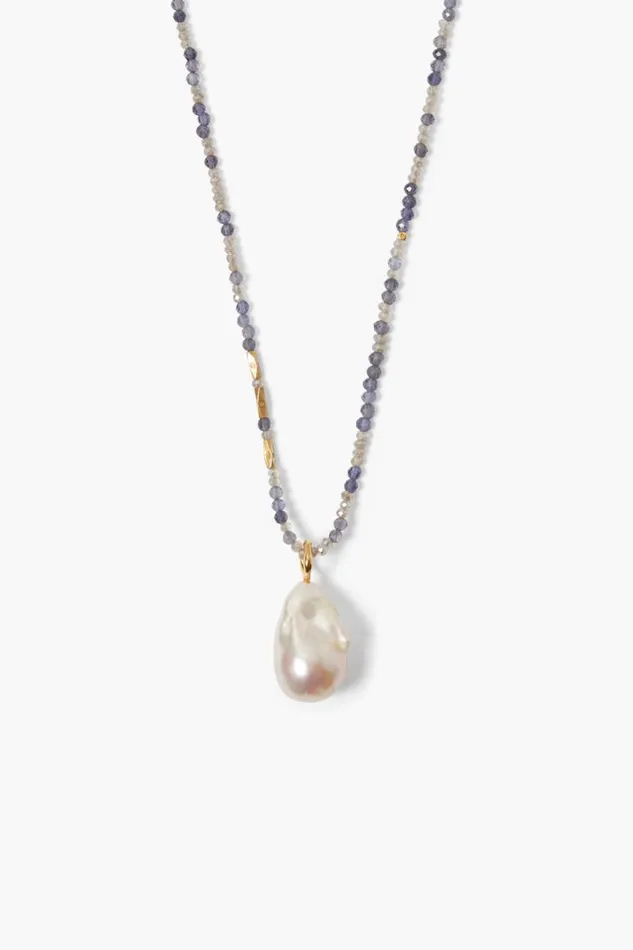 Chan Luu Sophia Necklace Iolite Mix Women Necklaces