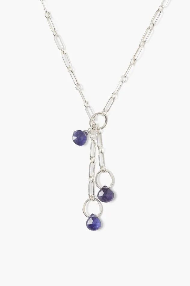 Chan Luu Tamsyn Necklace Iolite Women Necklaces
