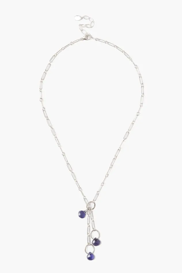 Chan Luu Tamsyn Necklace Iolite Women Necklaces