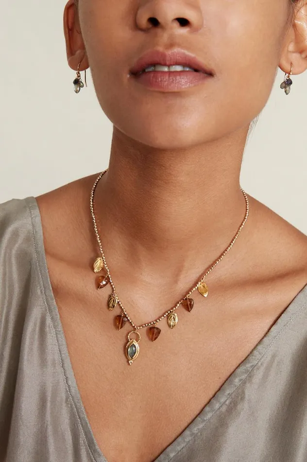 Chan Luu Tavi Charm Necklace Gold Mix Women Necklaces