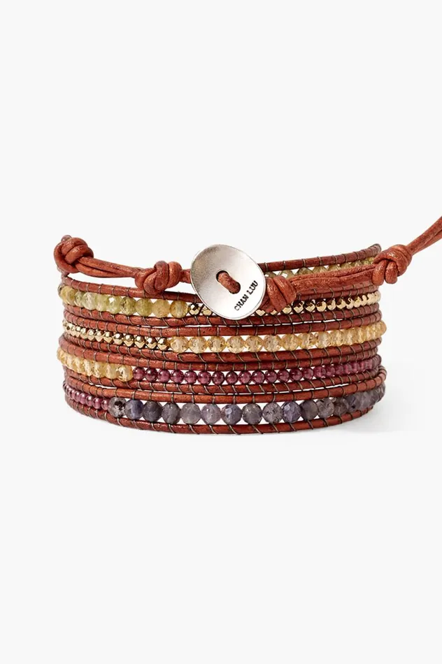 Chan Luu Terra Wrap Bracelet Multi Mix Women Bracelets