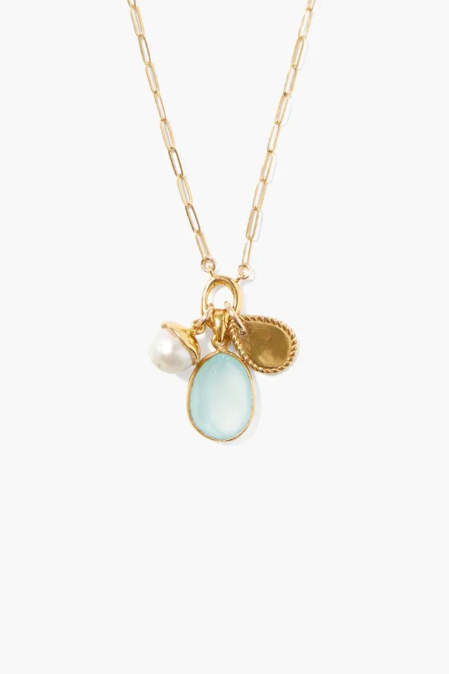 Chan Luu Vivienne Charm Necklace Gold Mix Women Necklaces