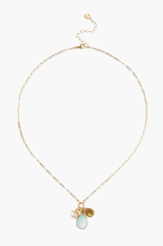 Chan Luu Vivienne Charm Necklace Gold Mix Women Necklaces
