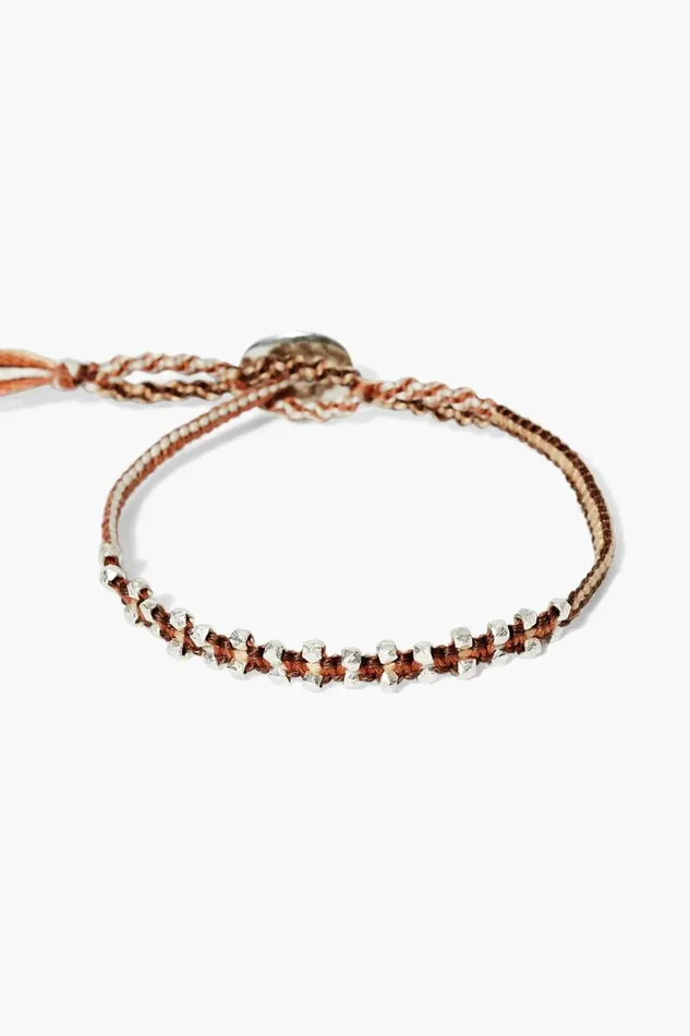 Chan Luu Zana Single Wrap Bracelet Brown Mix Women Bracelets