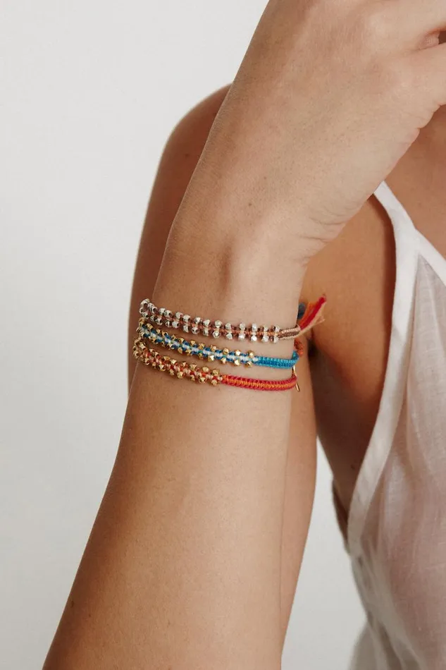Chan Luu Zana Single Wrap Bracelet Brown Mix Women Bracelets