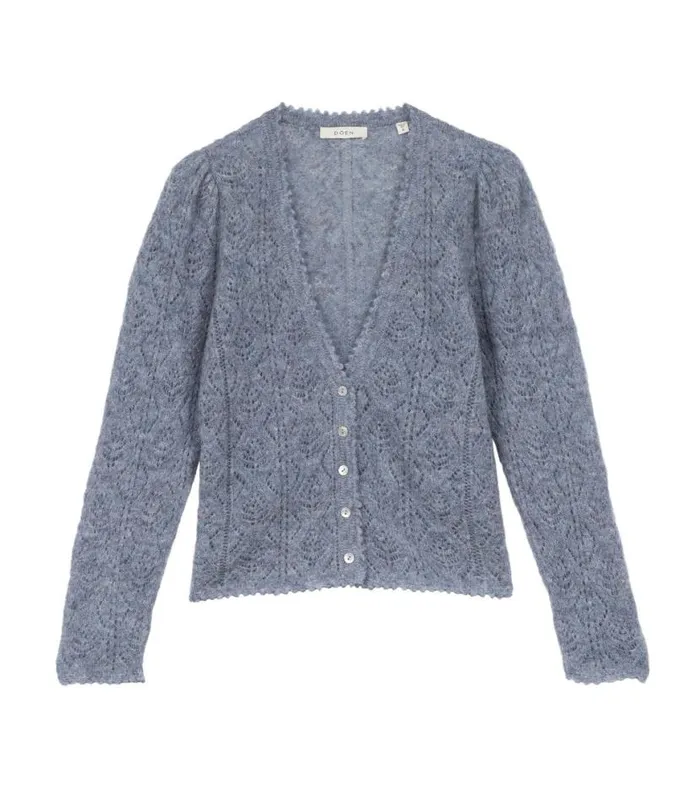 CHANDEL CARDIGAN Azure Shop DEN Knitwear