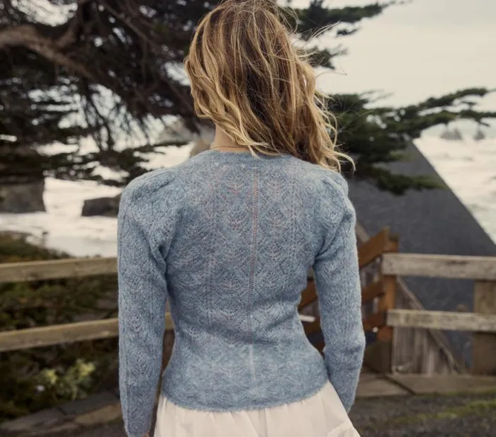CHANDEL CARDIGAN Azure Shop DEN Knitwear