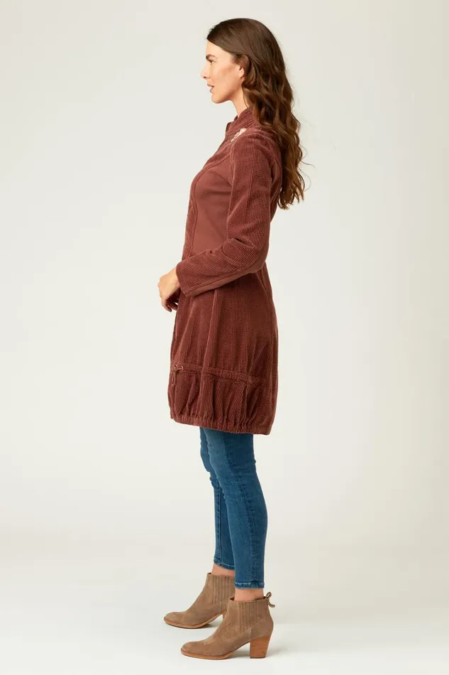 Chapman Jacket Dress Dark Nubuck Clothing XCVI Jackets