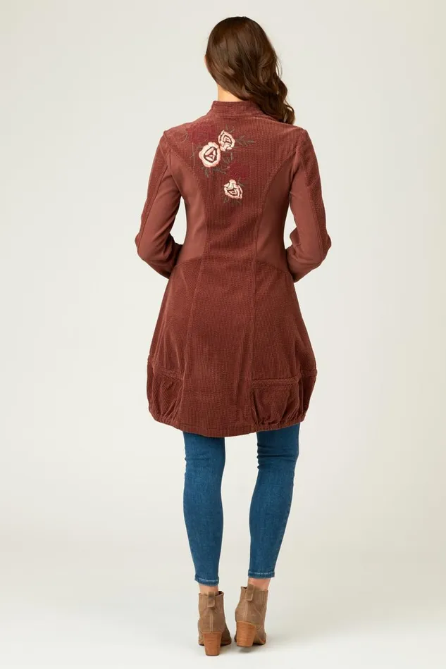 Chapman Jacket Dress Dark Nubuck Clothing XCVI Jackets