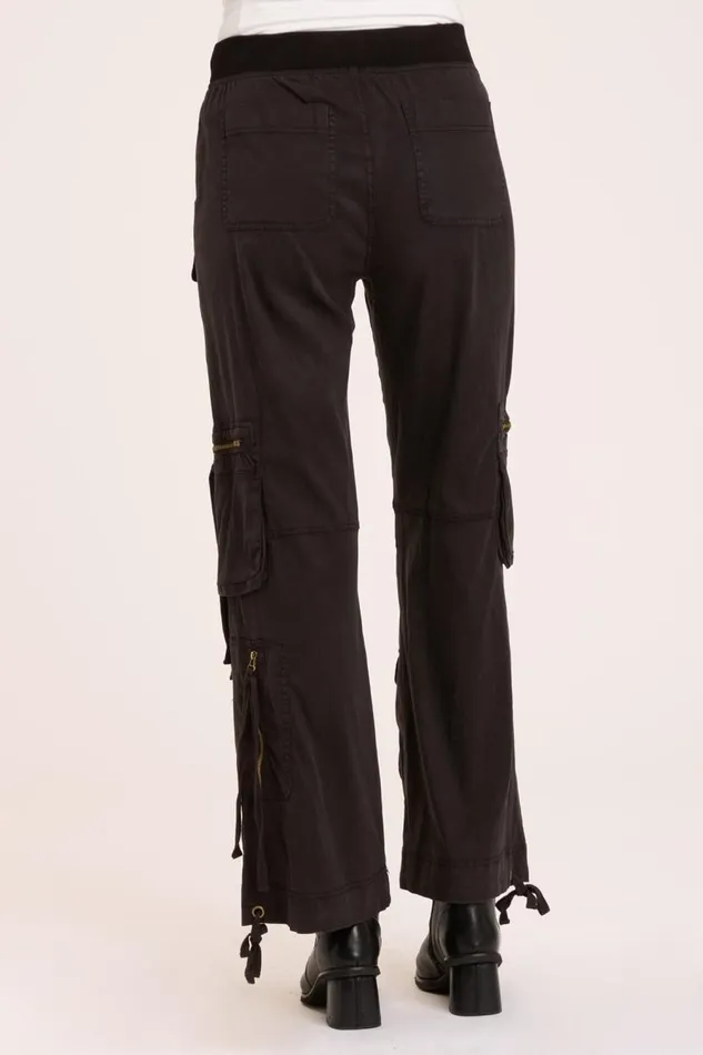 Chaucer Cargo Pant Black Clothing XCVI Pants