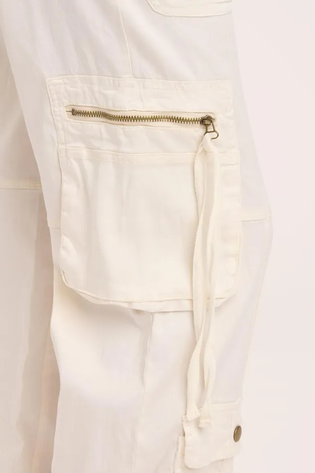 Chaucer Cargo Pant Toasted Almond Clothing XCVI Pants
