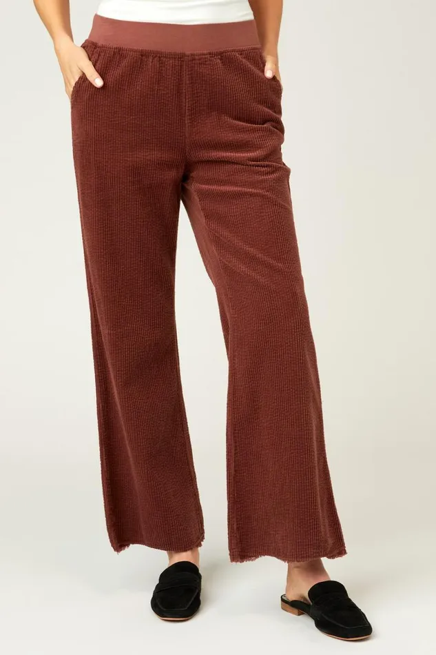 Chenoa Pant Dark Nubuck Clothing XCVI Pants