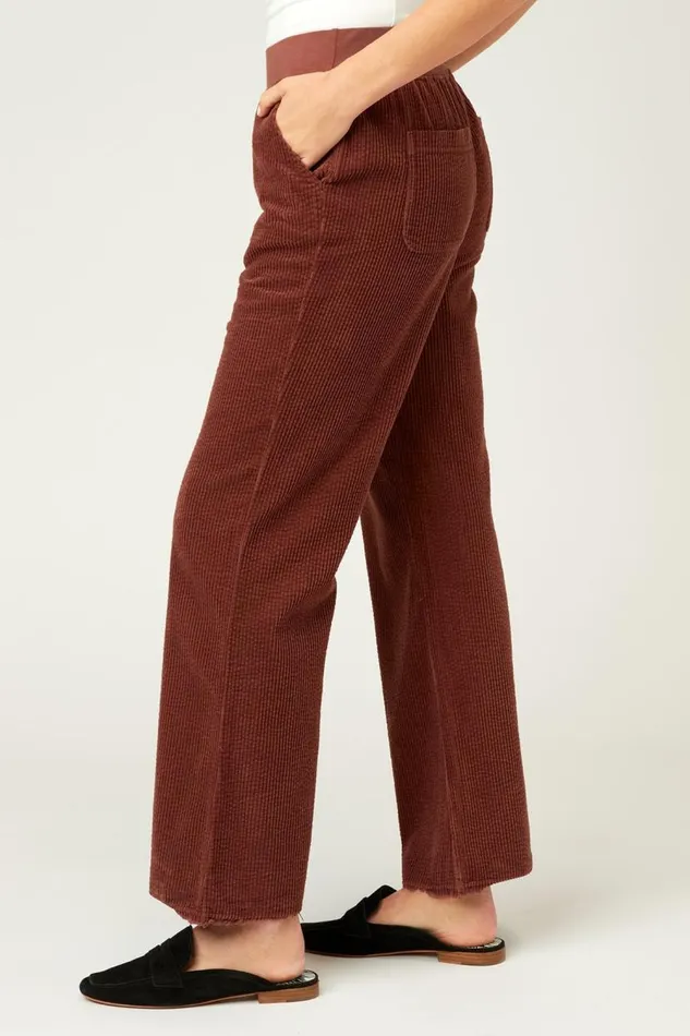 Chenoa Pant Dark Nubuck Clothing XCVI Pants