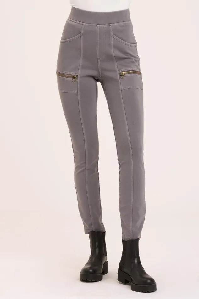 Chevona High Waist Legging Nebulous Pigment Clothing XCVI Leggings