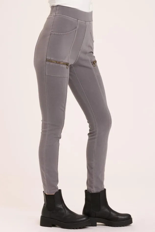 Chevona High Waist Legging Nebulous Pigment Clothing XCVI Leggings