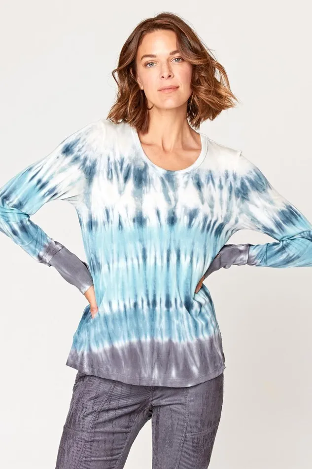 Chinook Top Crescendo Wash Iceberg Clothing XCVI ShirtsBlouses