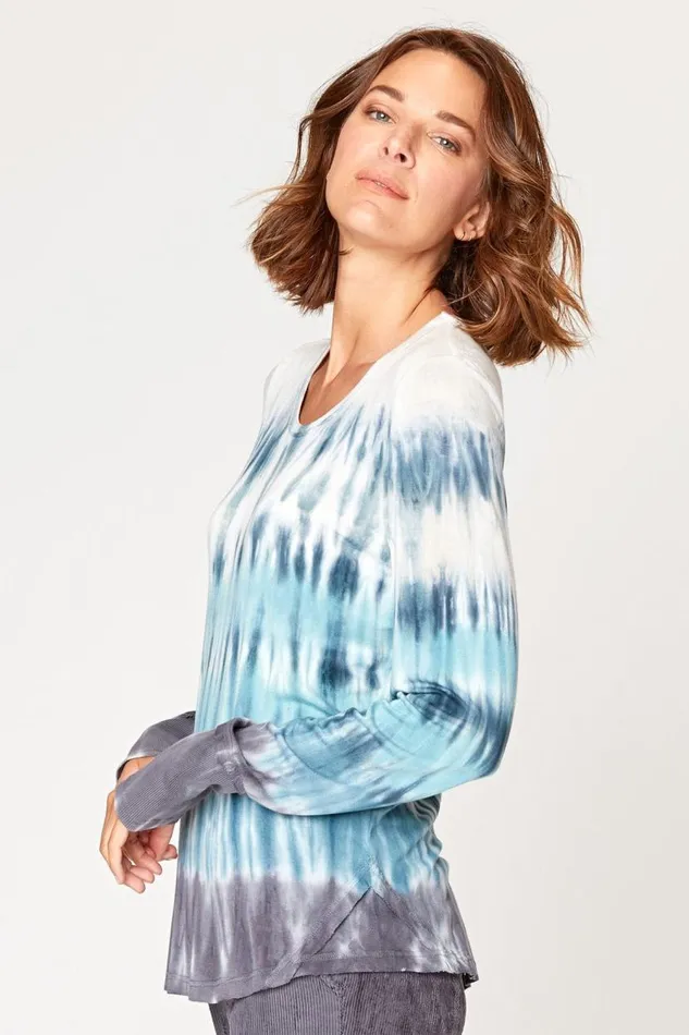 Chinook Top Crescendo Wash Iceberg Clothing XCVI ShirtsBlouses