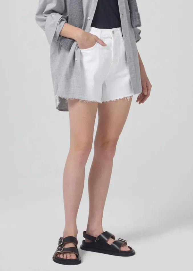 Citizens Of Humanity Annabelle Long Short Gloss Women Shorts
