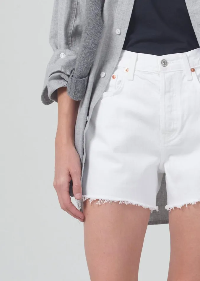 Citizens Of Humanity Annabelle Long Short Gloss Women Shorts