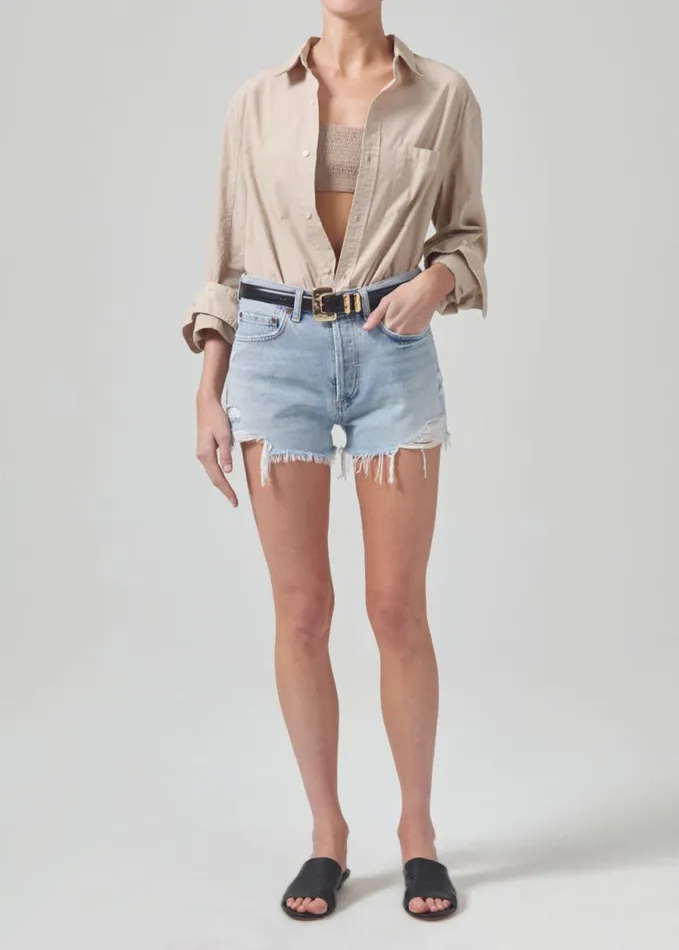 Citizens Of Humanity Annabelle Short Washed Ashore Women Shorts