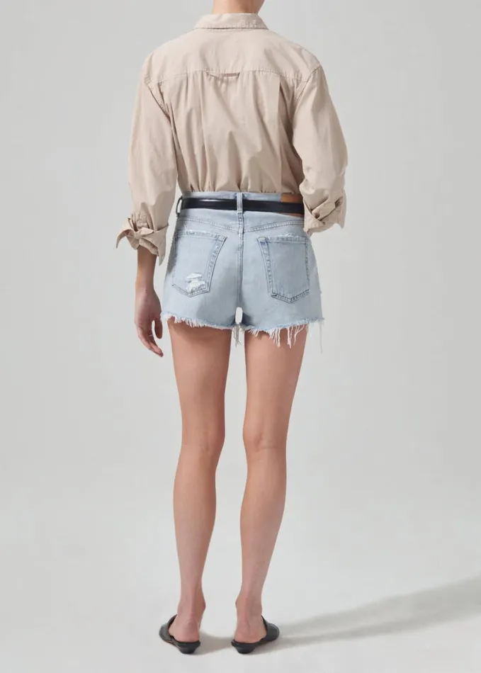 Citizens Of Humanity Annabelle Short Washed Ashore Women Shorts